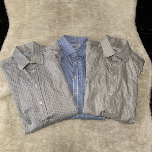 Charles Tyrwhitt Shirts Lot Of Two 3 Charles Tyrwhitt Dress Shirts